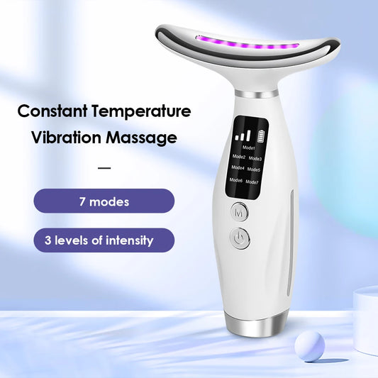 Neck & Face Lifting Beauty Device – Vibration Massage for Radiant Skin