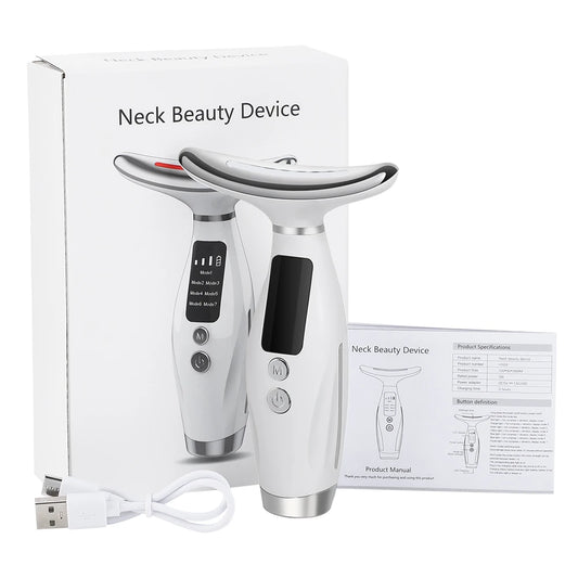 Neck & Face Lifting Beauty Device – Vibration Massage for Radiant Skin