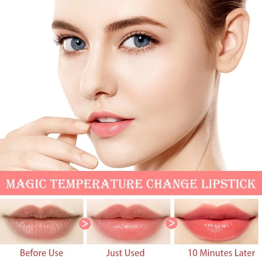 Flower Jelly Lipstick Set – Temperature Changing, Moisturizing & Long-Lasting Magic Lip Balm